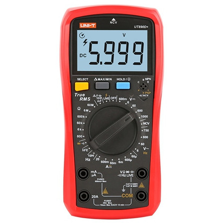 multimetru digital ut890d+ uni-t - imagine 8